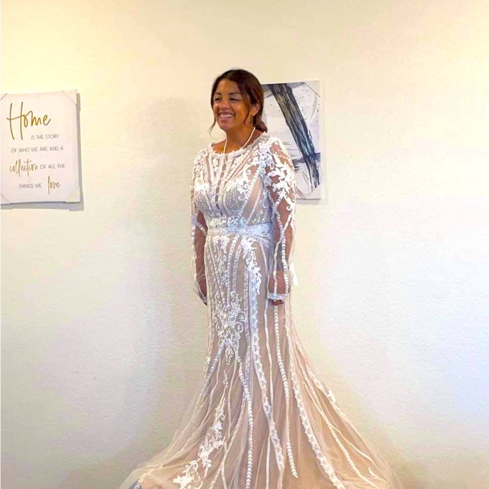 Wedding dress size 12